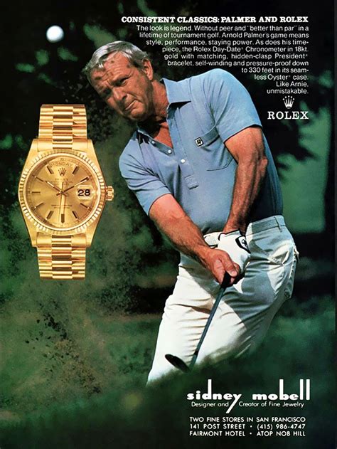 arnold palmer rolex watch|Day.